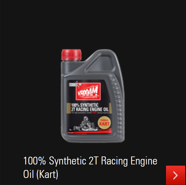 VROOAM 100% Synthetic 2T Racing Engine Oil